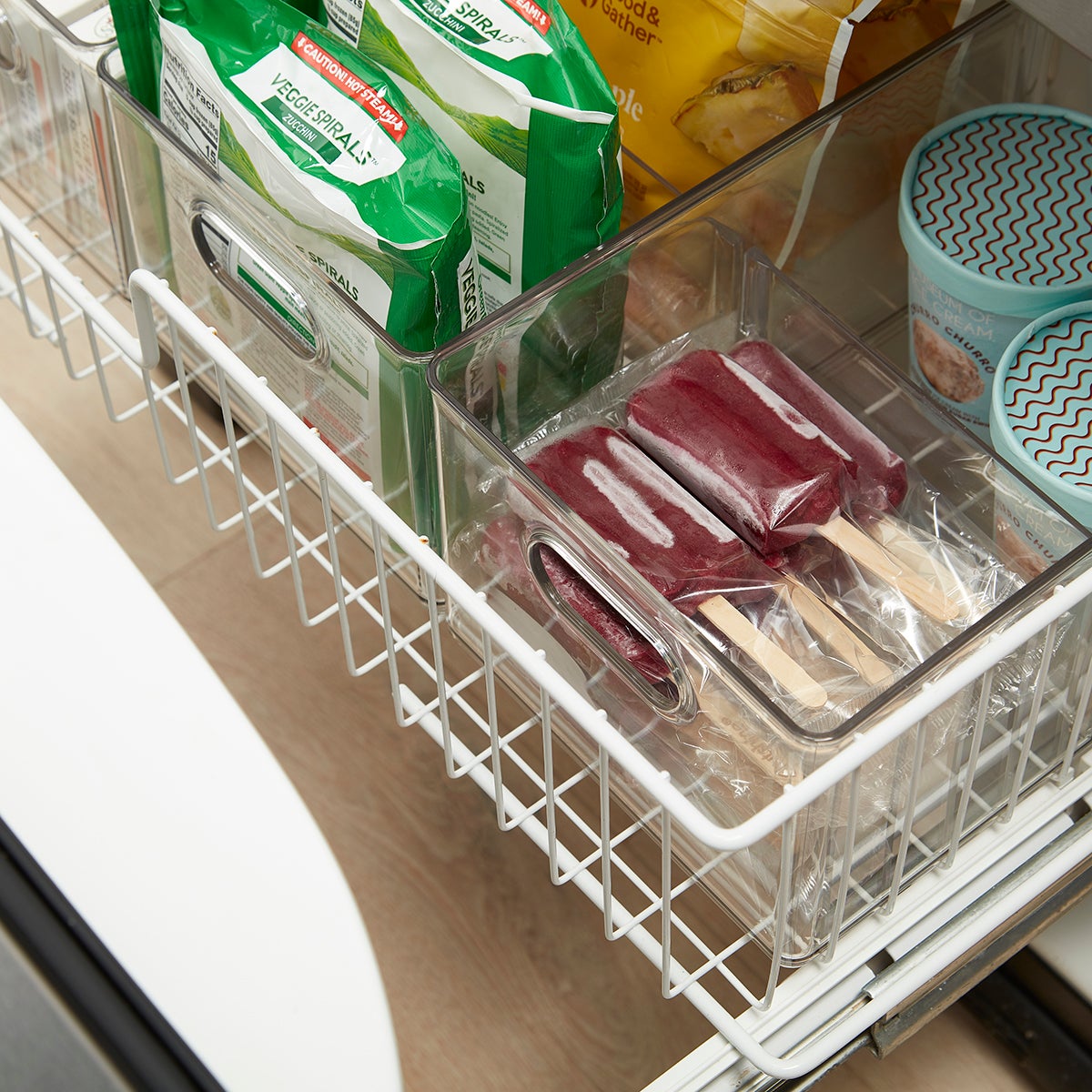 The Home Edit by iDesign Divided Freezer Bin The Container Store